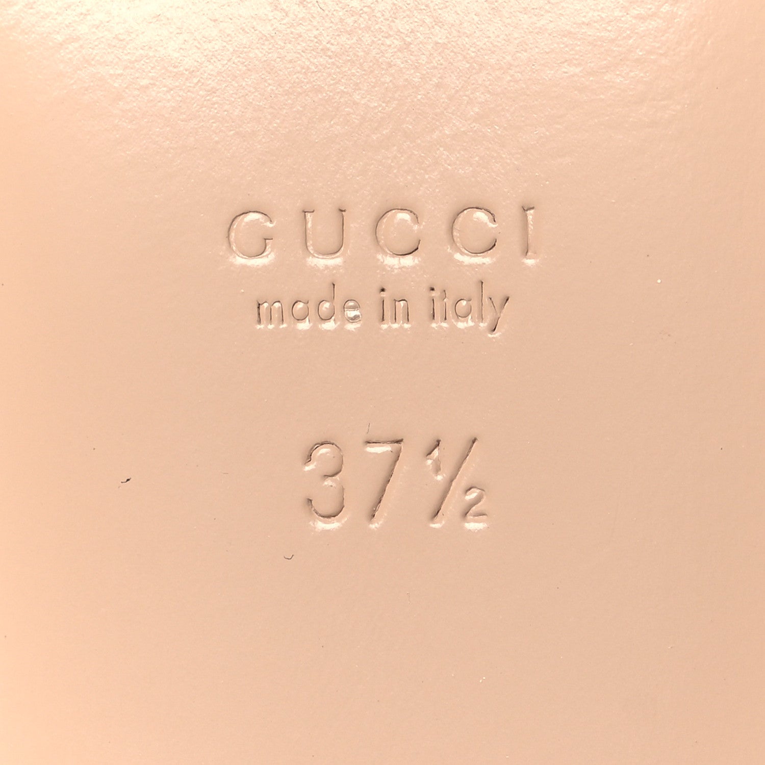 Gucci Canvas GG Monogram Nappa Womens Princetown Slippers 37.5 Porcelain Light Blue Dark Porcelain Light Blue 7 of 9