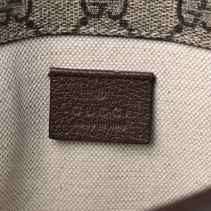Gucci GG Supreme Monogram Neo Vintage Web Belt Bag Brown 6 of 10