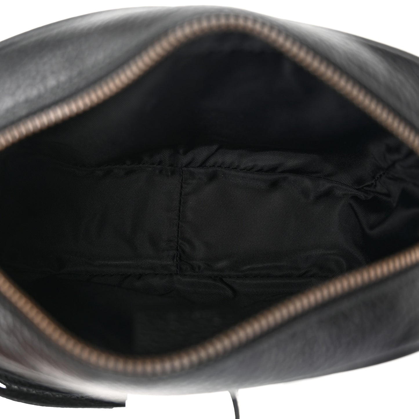 Pebbled Calfskin Mini Soho Disco Bag Black