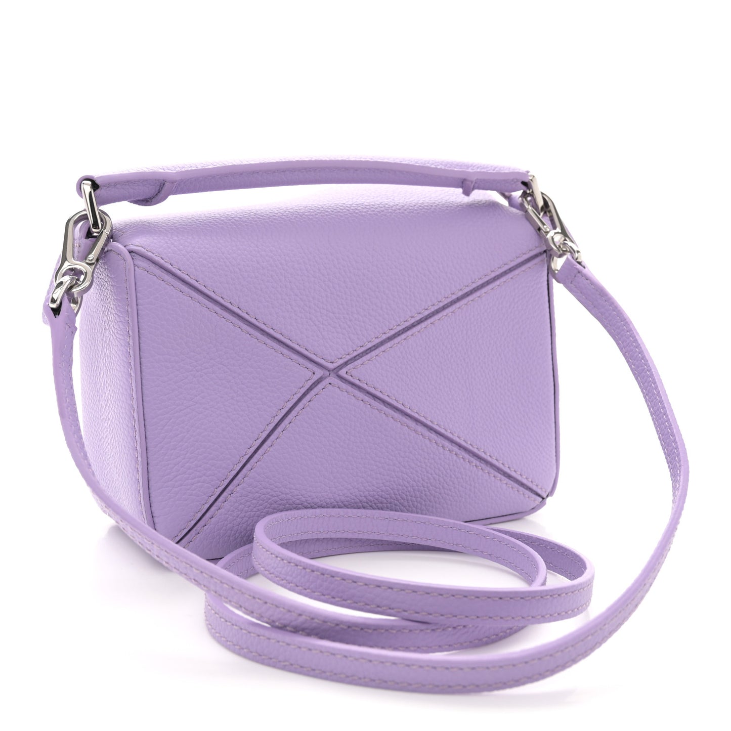 Calfskin Mini Puzzle Bag Light Mauve