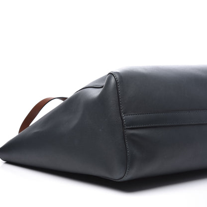 Burberry Calfskin Grommet Detail Tote Dark Emerald 7 of 14