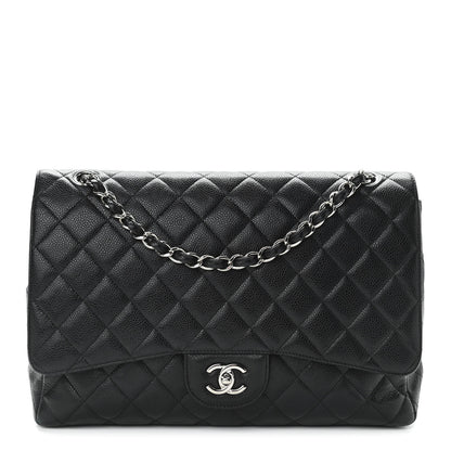 Chanel Caviar Quilted Maxi Single Flap Black 1 of 14