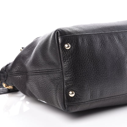 Gucci Cellarius Calfskin Small Soho Top Handle Satchel Black 6 of 10