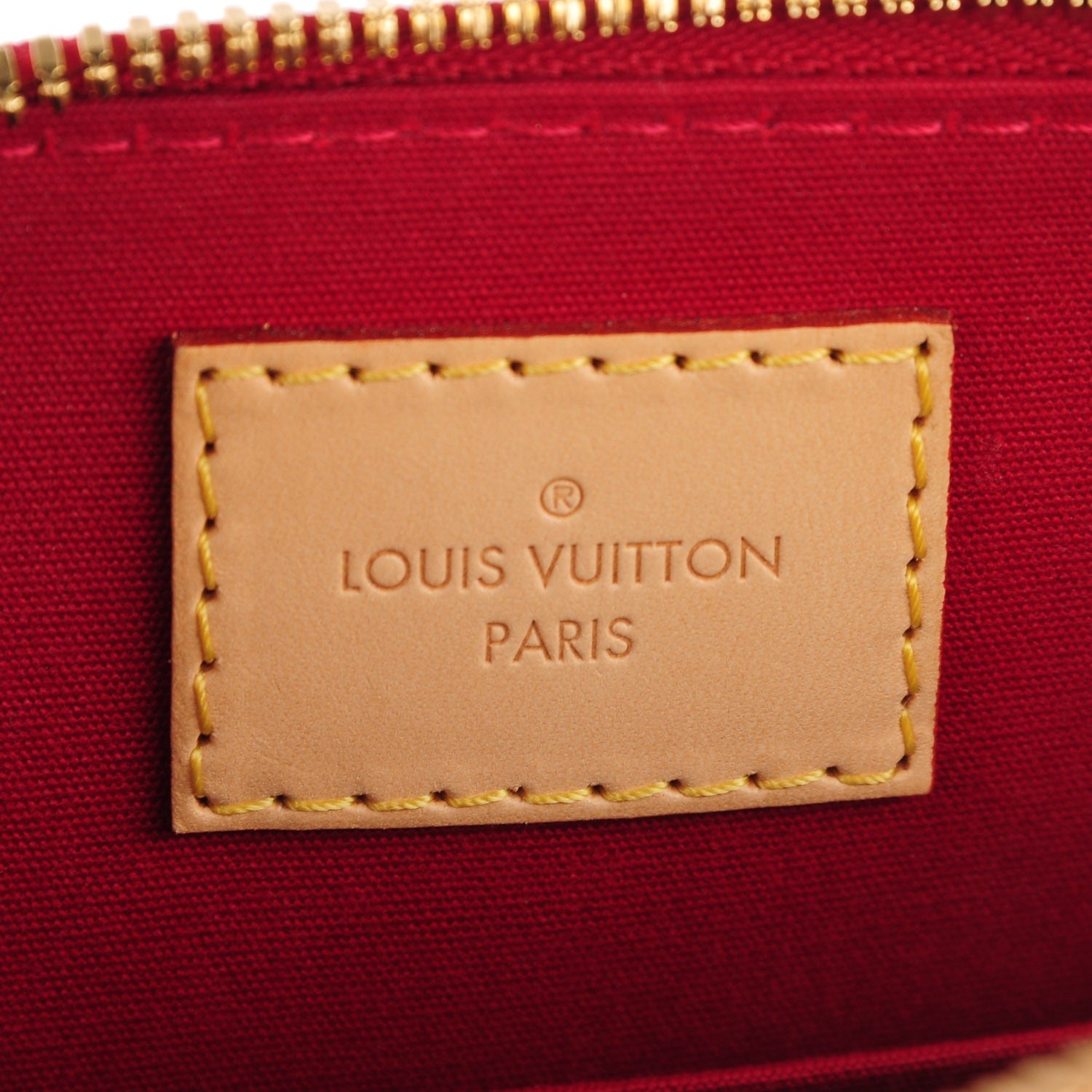 Louis Vuitton Vernis Alma BB Pomme D'Amour 5 of 7