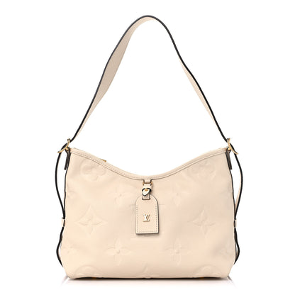 Louis Vuitton Empreinte Carryall PM Cream 1 of 11