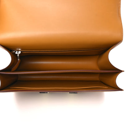 Hermes Epsom Enamel Constance 24 Sesame Lime 5 of 10