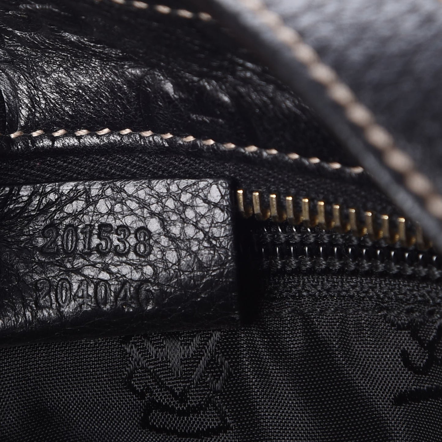 Guccissima Small Flat Messenger Bag Black