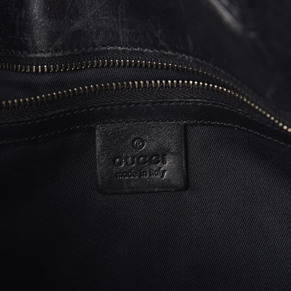 Gucci Monogram Small Bucket Tote Black 6 of 9