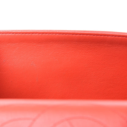 Chanel Lambskin Quilted Jumbo Double Flap Red 17 of 18