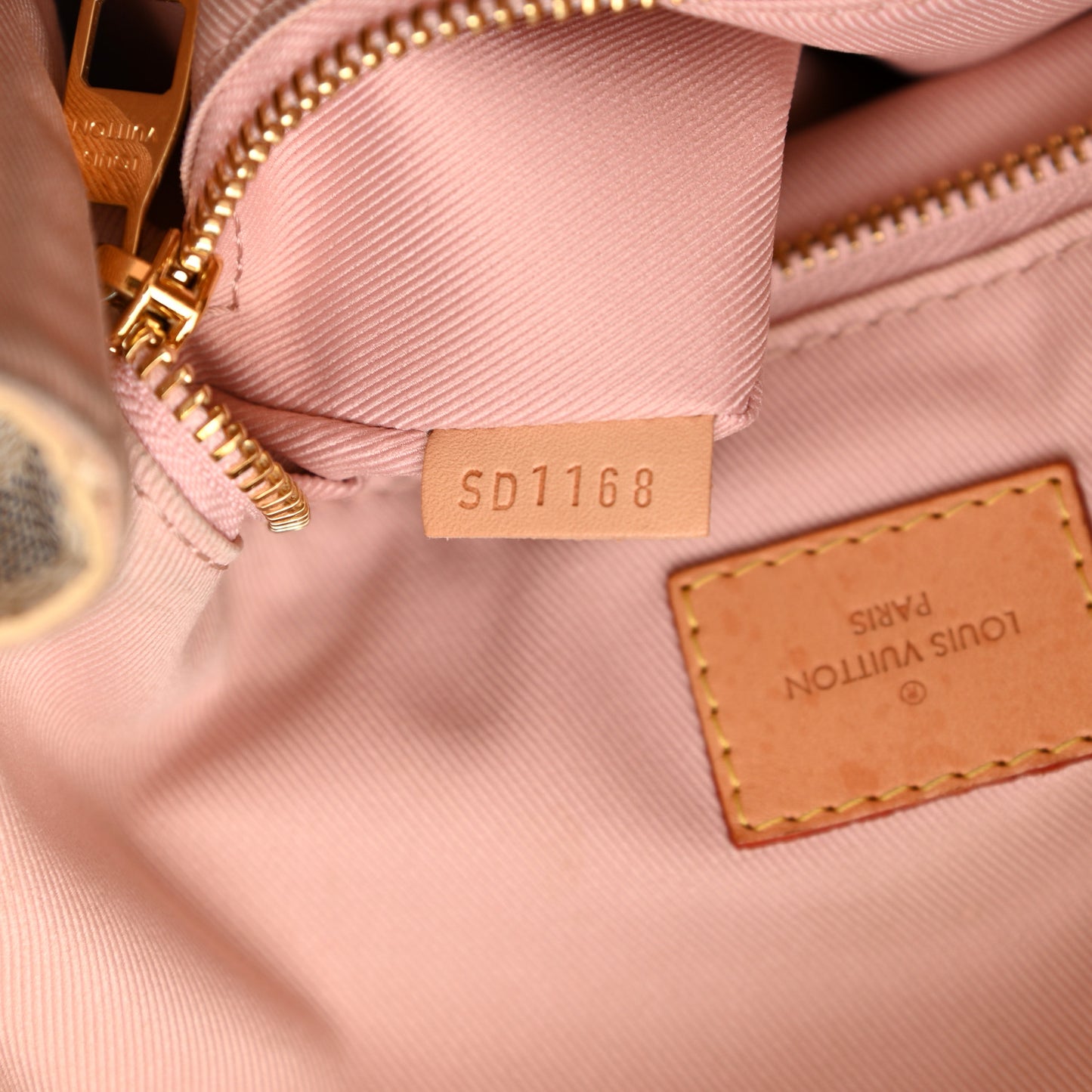 Damier Azur Graceful MM Rose Ballerine