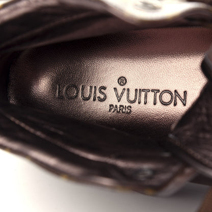 Louis Vuitton Calfskin Monogram Brea Sneaker 37 Brown 8 of 10