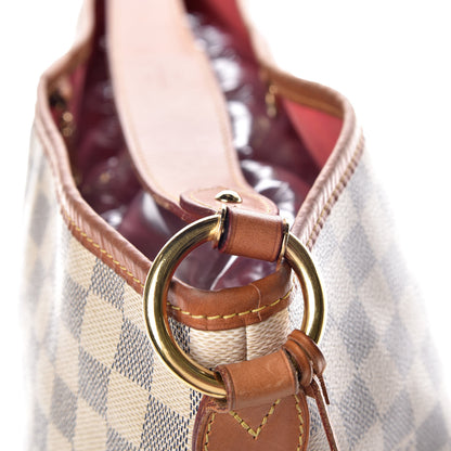 Louis Vuitton Damier Azur Delightful MM Pink 16 of 19