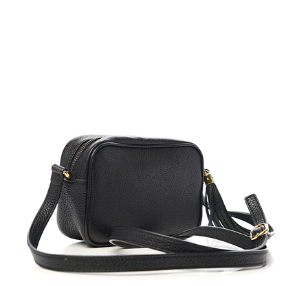 Gucci Pebbled Calfskin Mini Soho Disco Bag Black 2 of 9