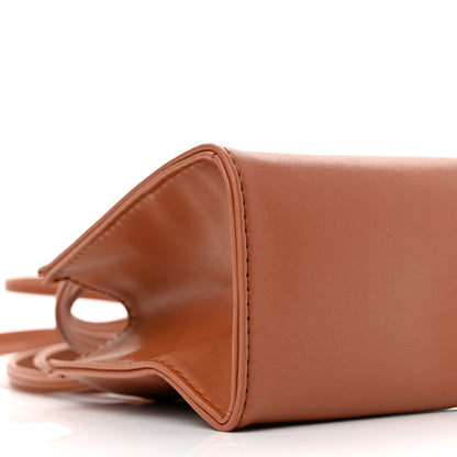 Telfar Vegan Leather Small Shopping Bag Tan 9 of 10