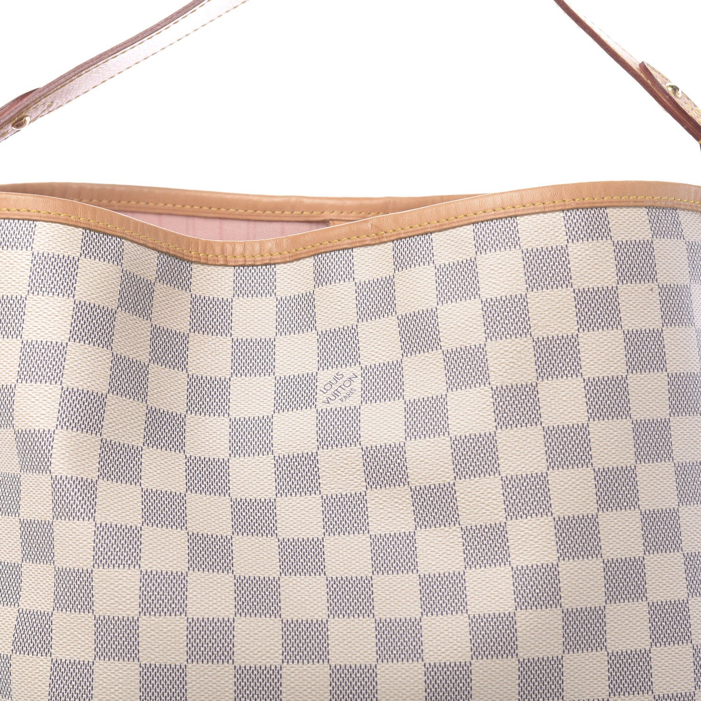 Damier Azur Delightful PM Rose Ballerine