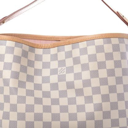 Louis Vuitton Damier Azur Delightful PM Rose Ballerine 7 of 9