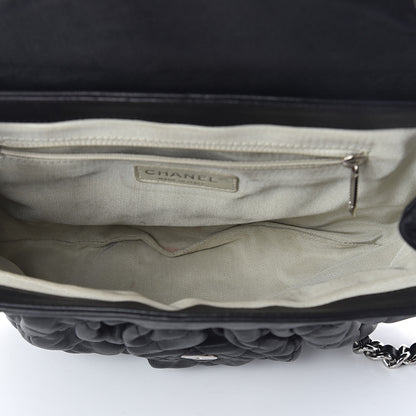 Chanel Washed Lambskin Quilted Medium Chain Around Messenger Black 5 of 10