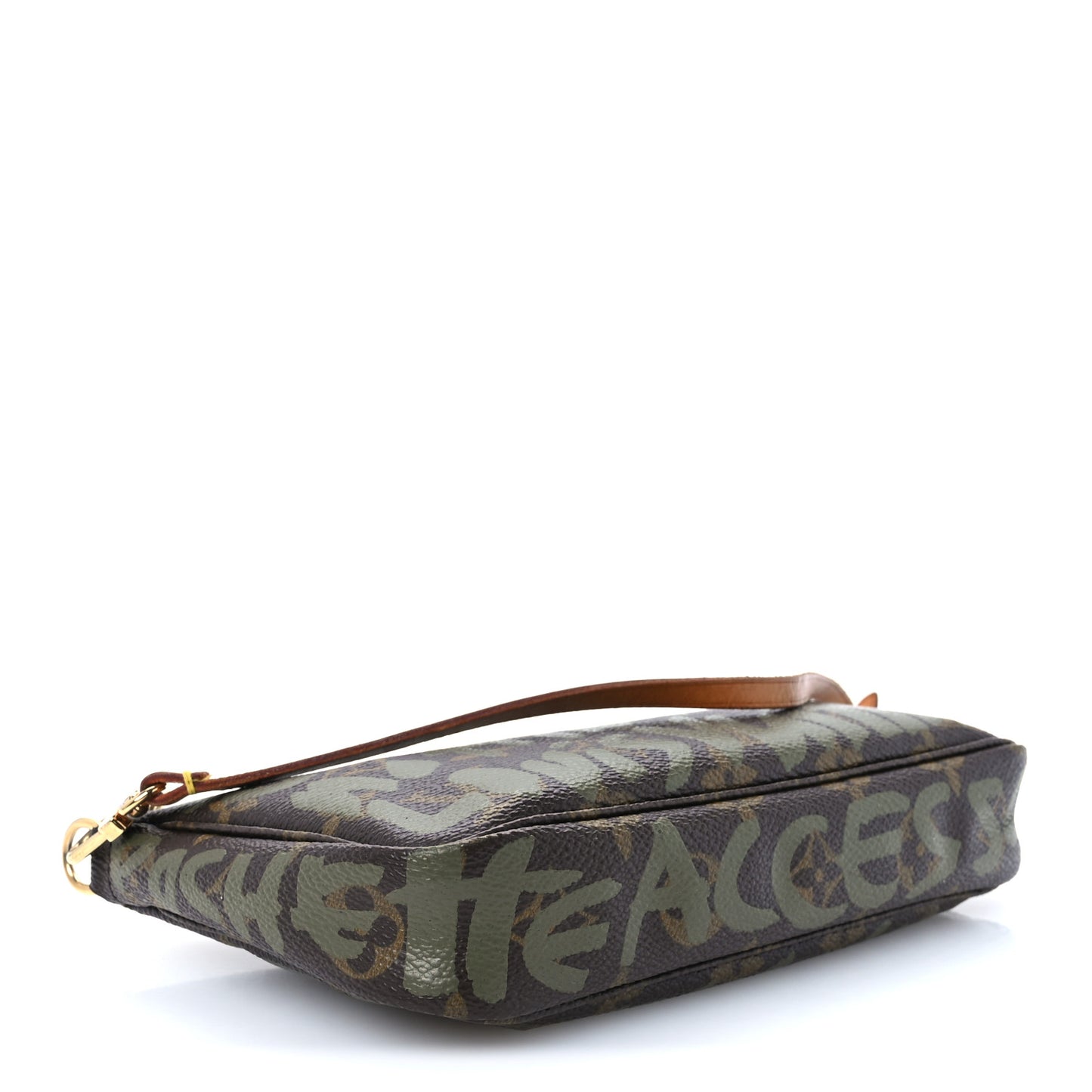 Monogram Graffiti Pochette Accessories Kaki