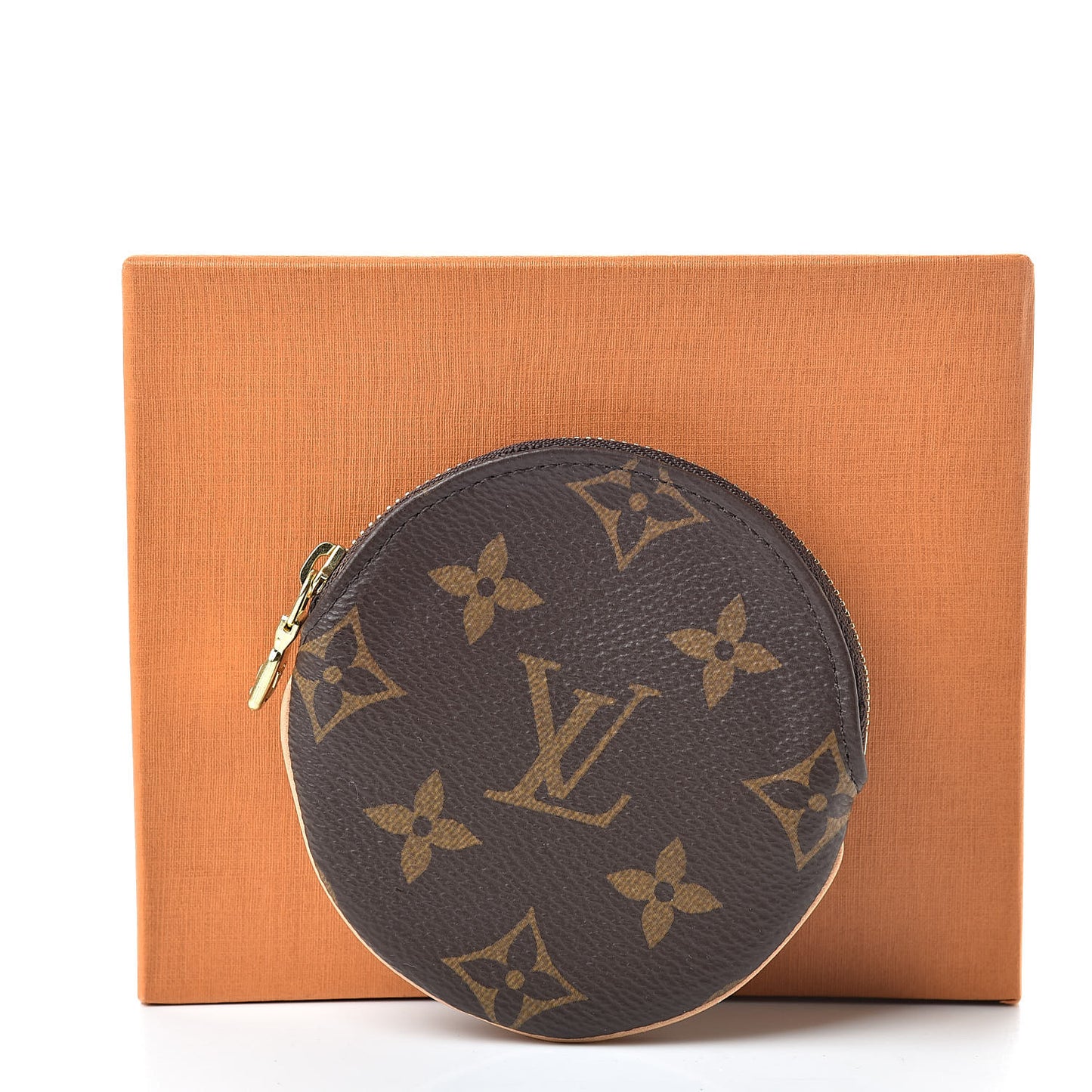 Monogram Round Coin Purse