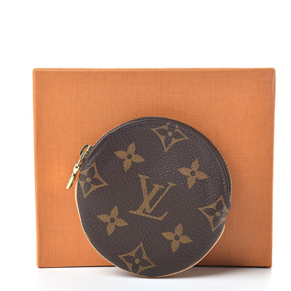 Louis Vuitton Monogram Round Coin Purse 7 of 7