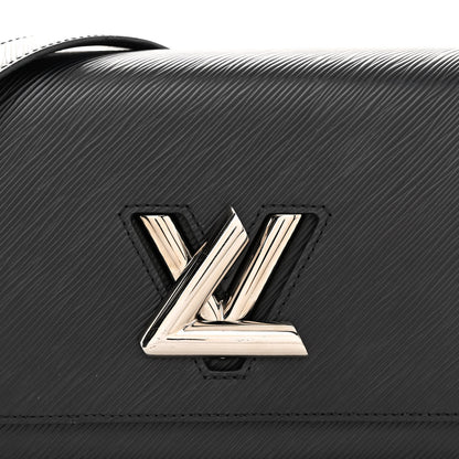 Louis Vuitton Epi Twist Shoulder Bag MM Black 7 of 11