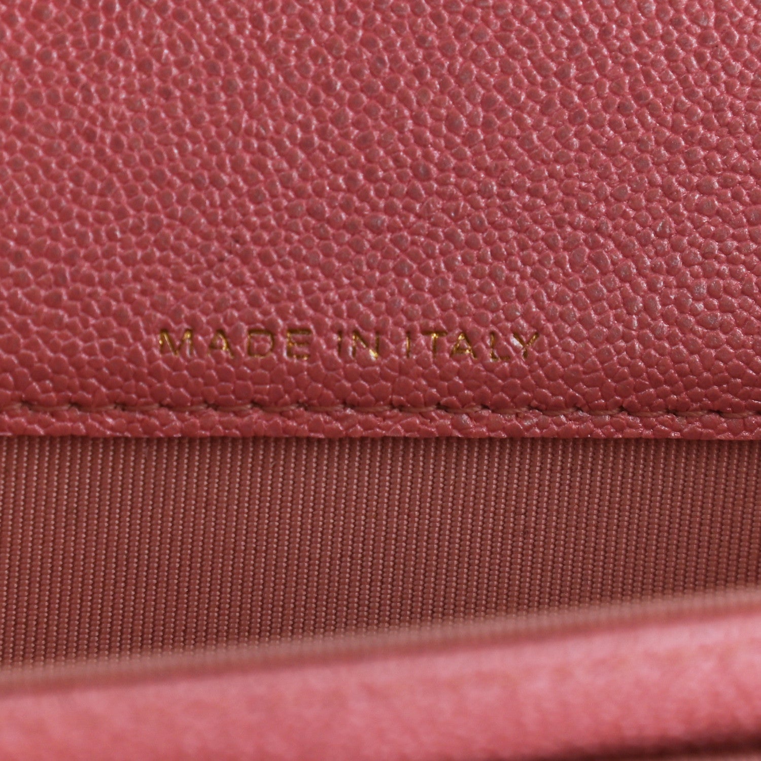 Chanel Iridescent Caviar Quilted Flap Card Holder Rose Pink 7 of 9