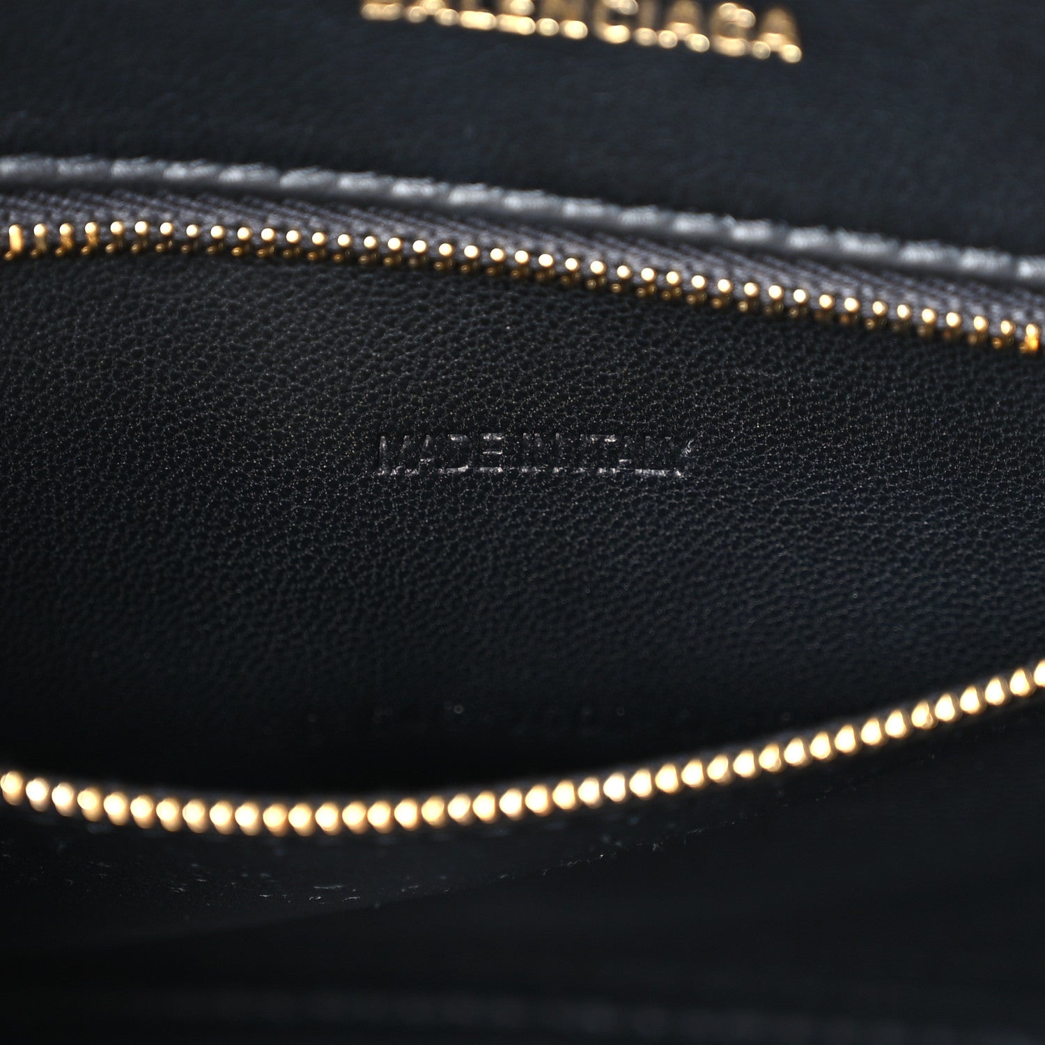 Balenciaga Shiny Box Calfskin Small Hourglass Top Handle Bag Black 7 of 11