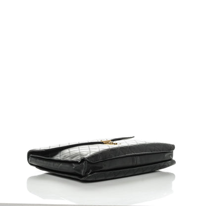 Chanel Lambskin Briefcase Bag Black 4 of 11