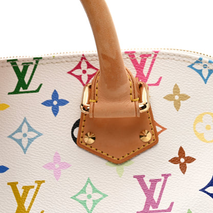 Louis Vuitton Monogram Multicolor Alma White 10 of 10