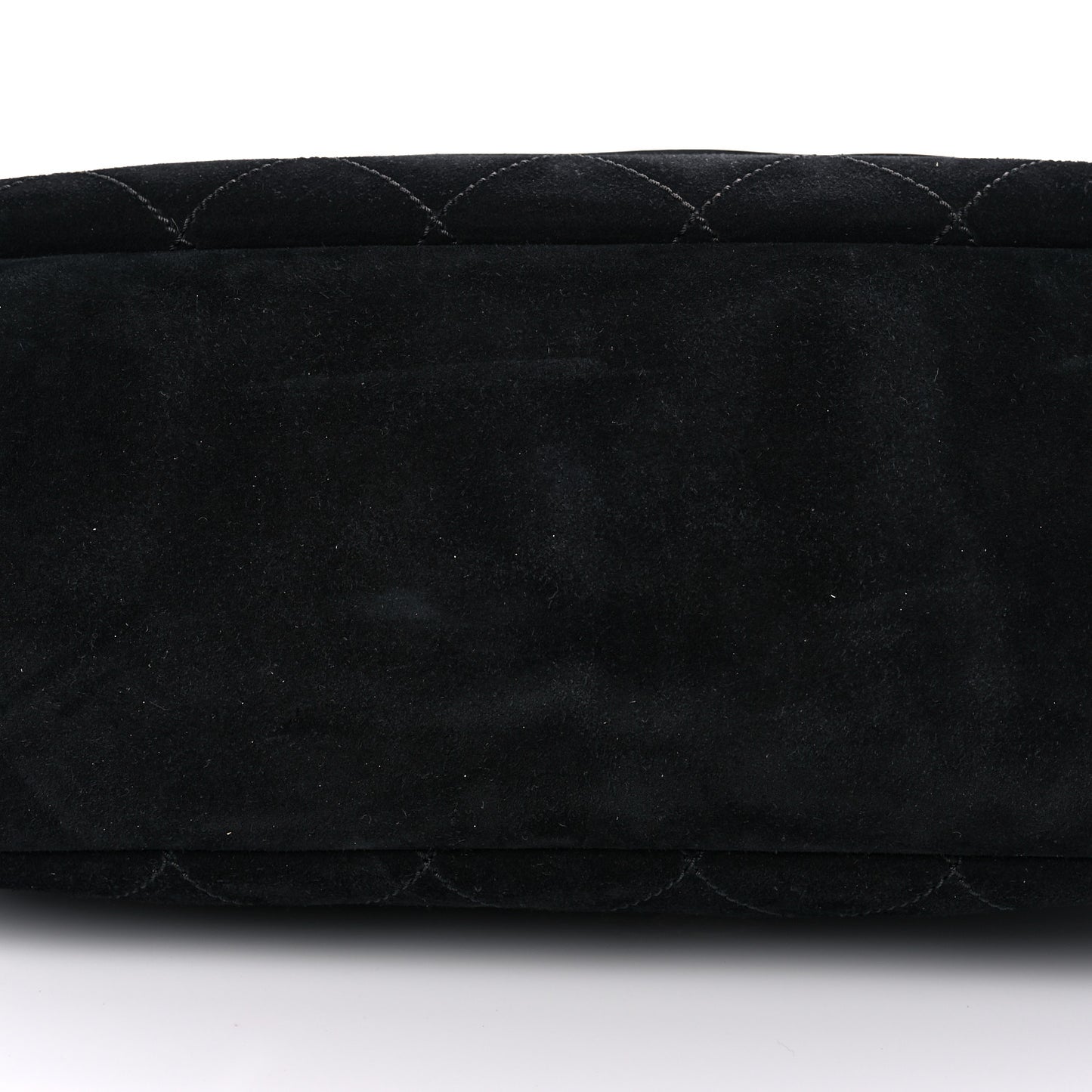 x Pharrell Williams Suede Lambskin XXL Flap Bag Black