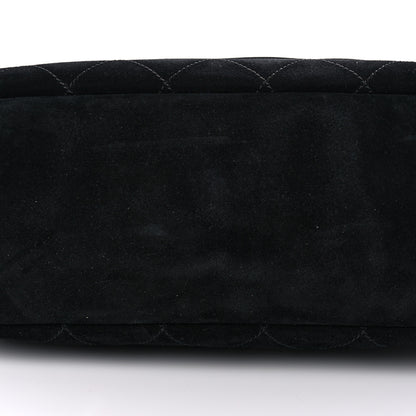 Chanel x Pharrell Williams Suede Lambskin XXL Flap Bag Black 12 of 15