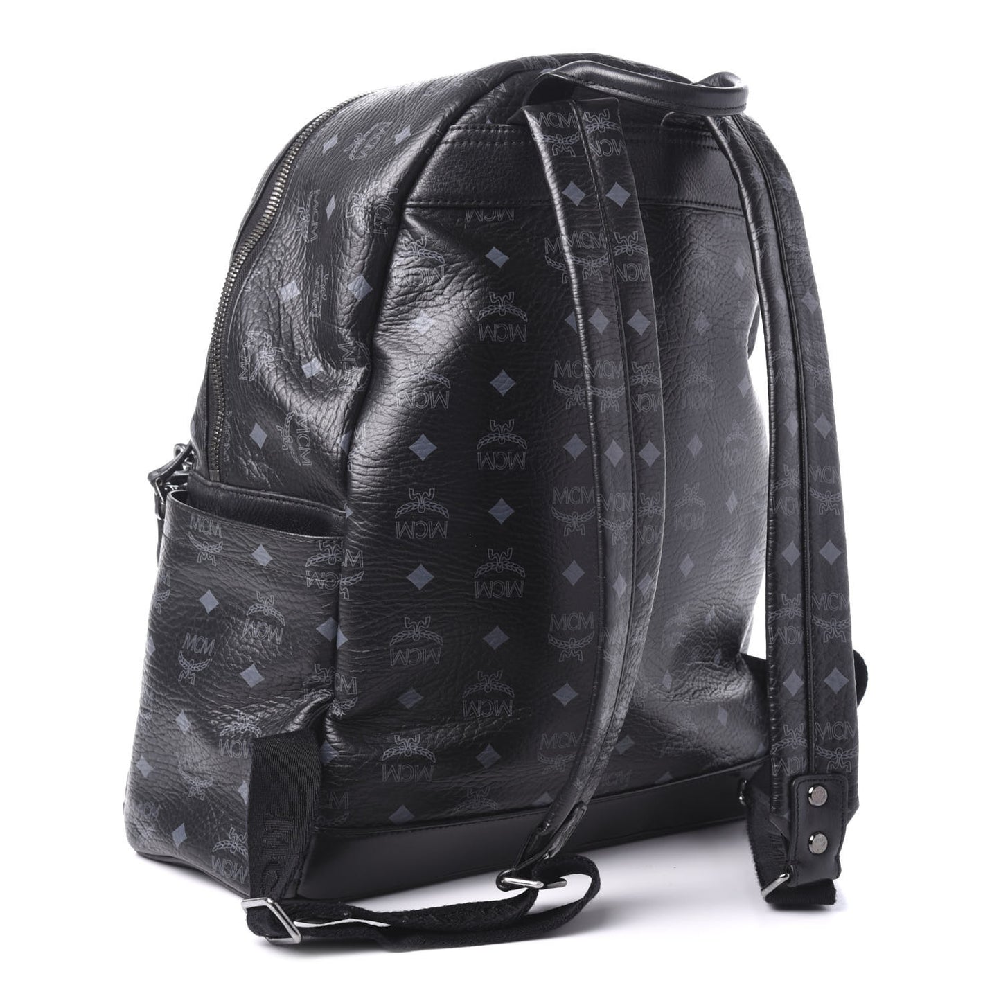 Visetos Medium Studded Dual Stark Backpack Black