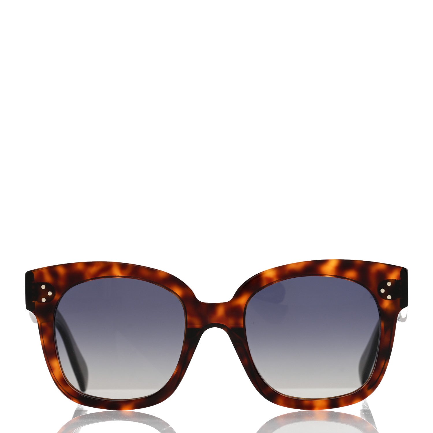 Celine New Audrey CL4002UN Sunglasses Tortoise 2 of 7