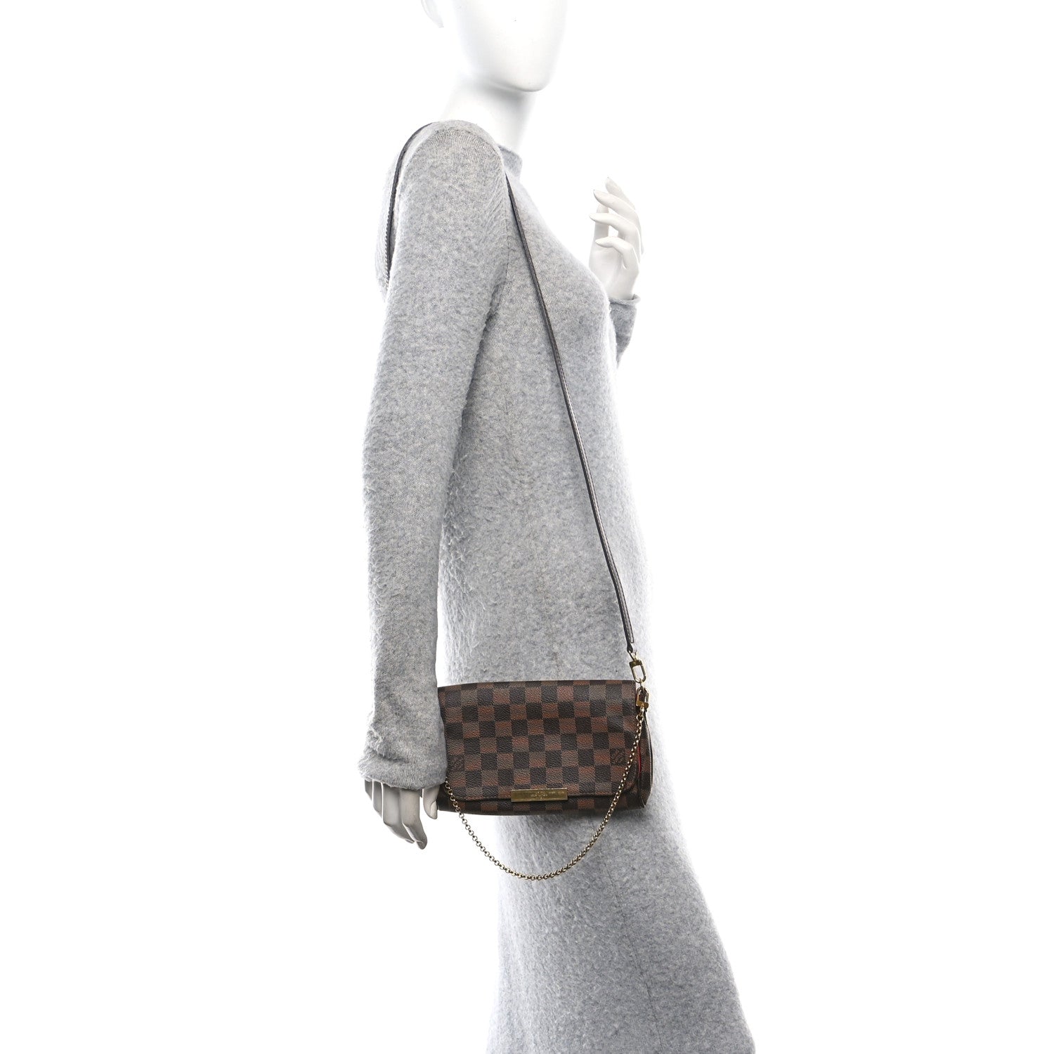 Louis Vuitton Damier Ebene Favorite PM 2 of 9