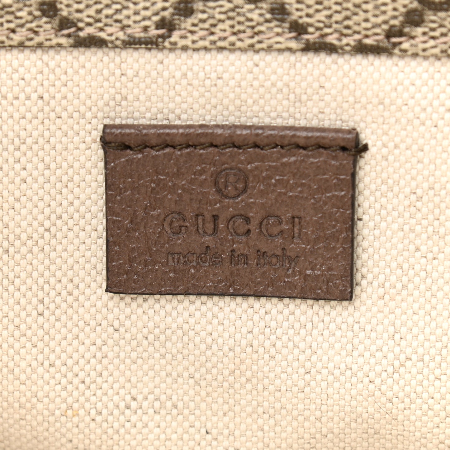 GG Supreme Monogram Web Small Neo Vintage Double Flap Messenger Bag Beige New Acero