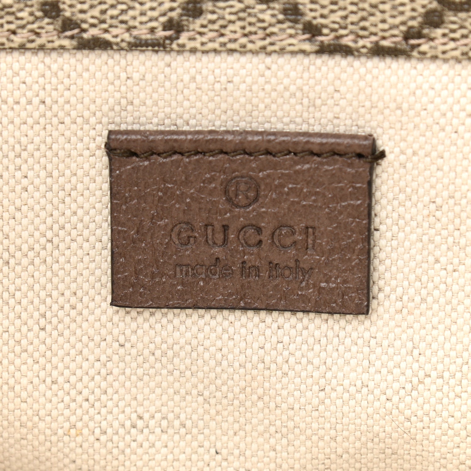 Gucci GG Supreme Monogram Web Small Neo Vintage Double Flap Messenger Bag Beige New Acero 8 of 11