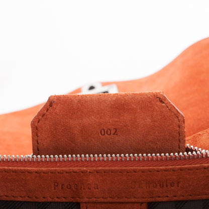 Proenza Schouler Suede PS1 Medium Satchel Red Clay 8 of 8