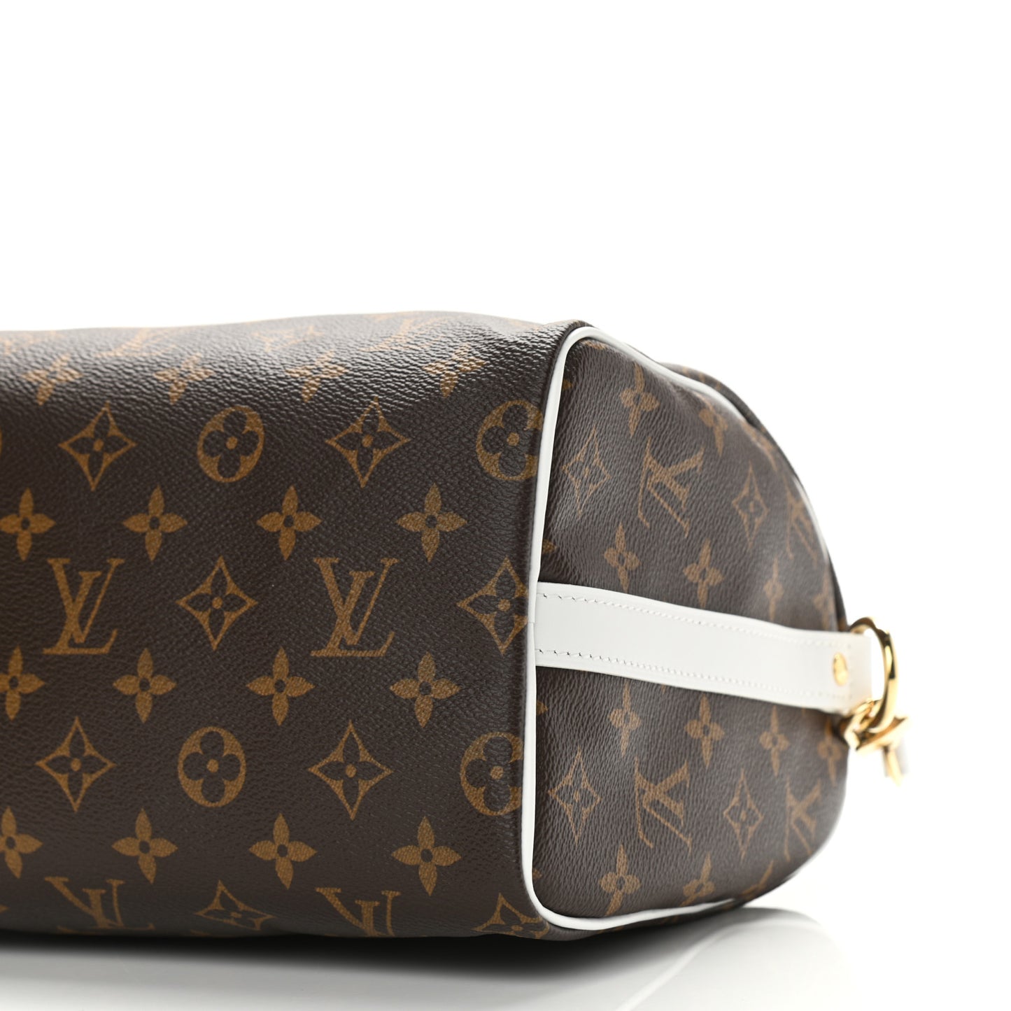Monogram LV Match Speedy Bandouliere 25 White