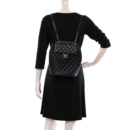 Chanel Lambskin Quilted Small Urban Spirit Backpack Black 2 of 10