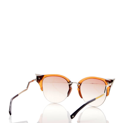 Fendi Iridia Cat Eye Sunglasses FF 0041/S Brown 4 of 9