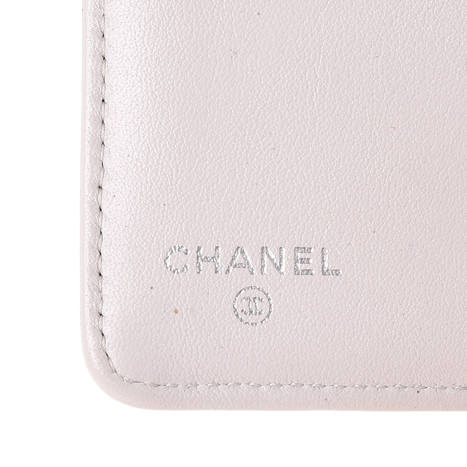 Chanel Calfskin Reissue Compact Wallet Grey 6 of 10