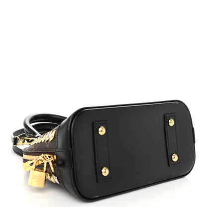 Louis Vuitton Monogram Macassar Studded Alma BB 8 of 23