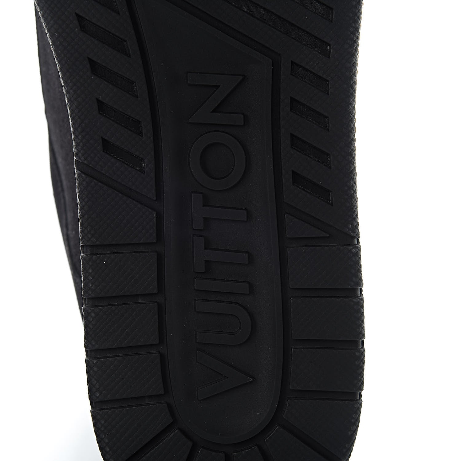Louis Vuitton Suede Uniform Sneakers 10 Black 6 of 8