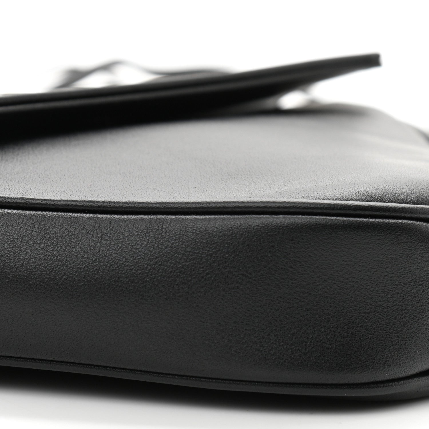 Celine Smooth Calfskin Triangle Crossbody Bag Black 10 of 11