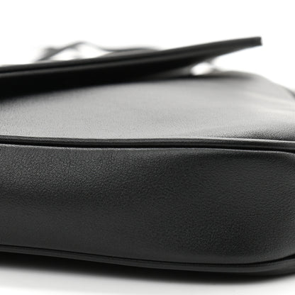 Celine Smooth Calfskin Triangle Crossbody Bag Black 10 of 11