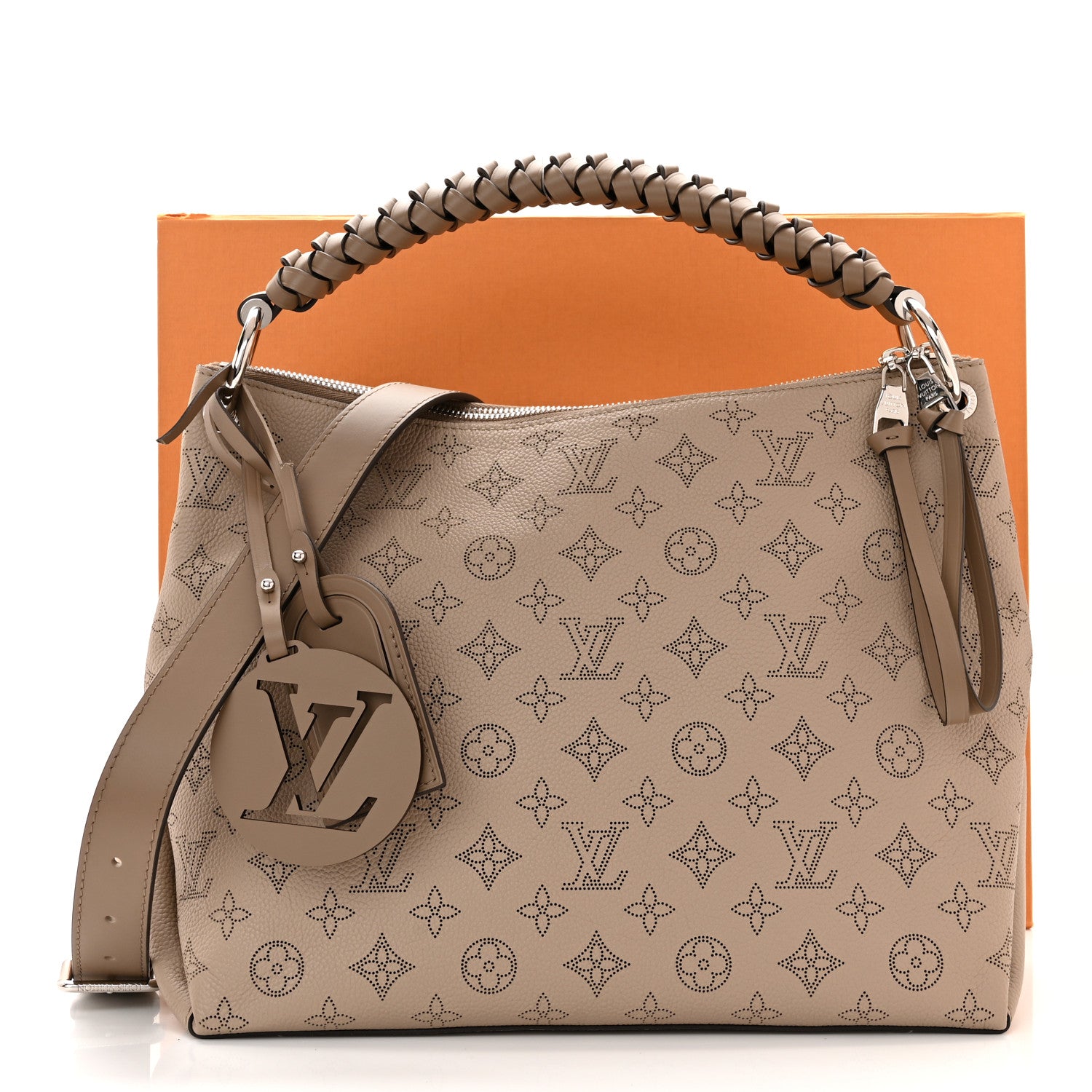 Louis Vuitton Mahina Beaubourg Hobo MM Galet 11 of 11