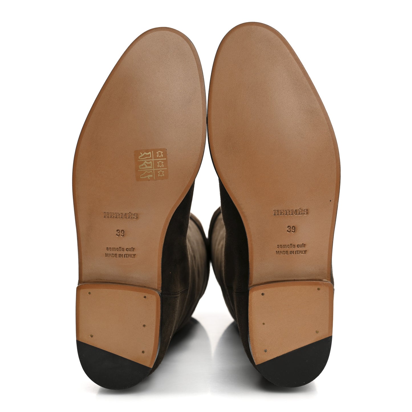 Suede Kelly Jumping Boots 39 Ecorce