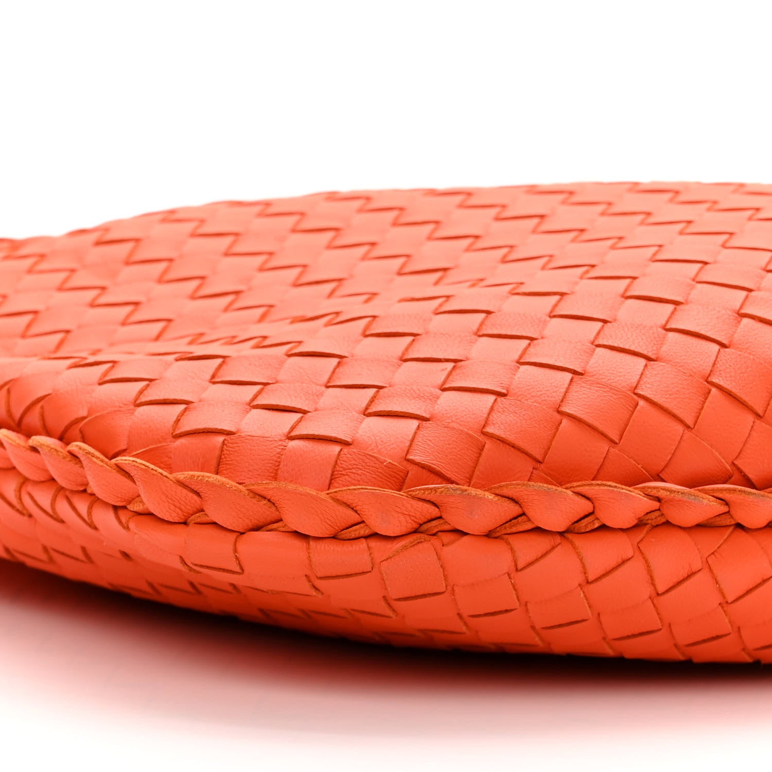 Bottega Veneta Nappa Intrecciato Medium Veneta Hobo Orange 7 of 8