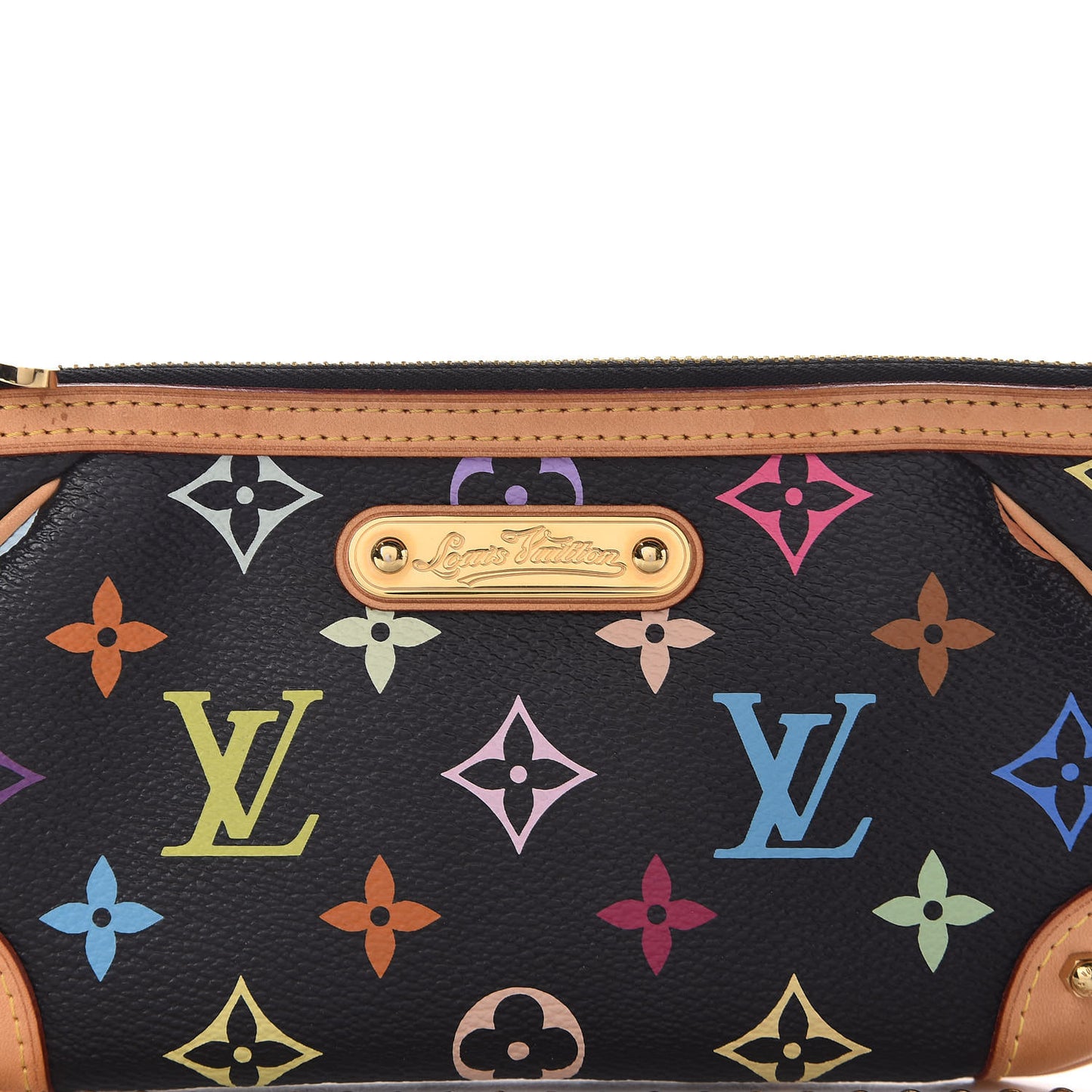 Monogram Multicolor Pochette Milla MM Black