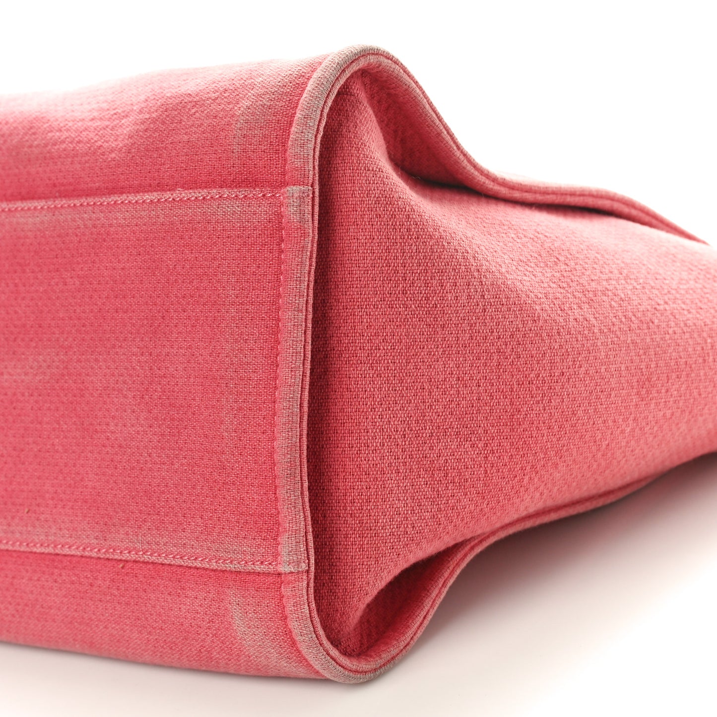 Canvas Large Deauville Tote Red